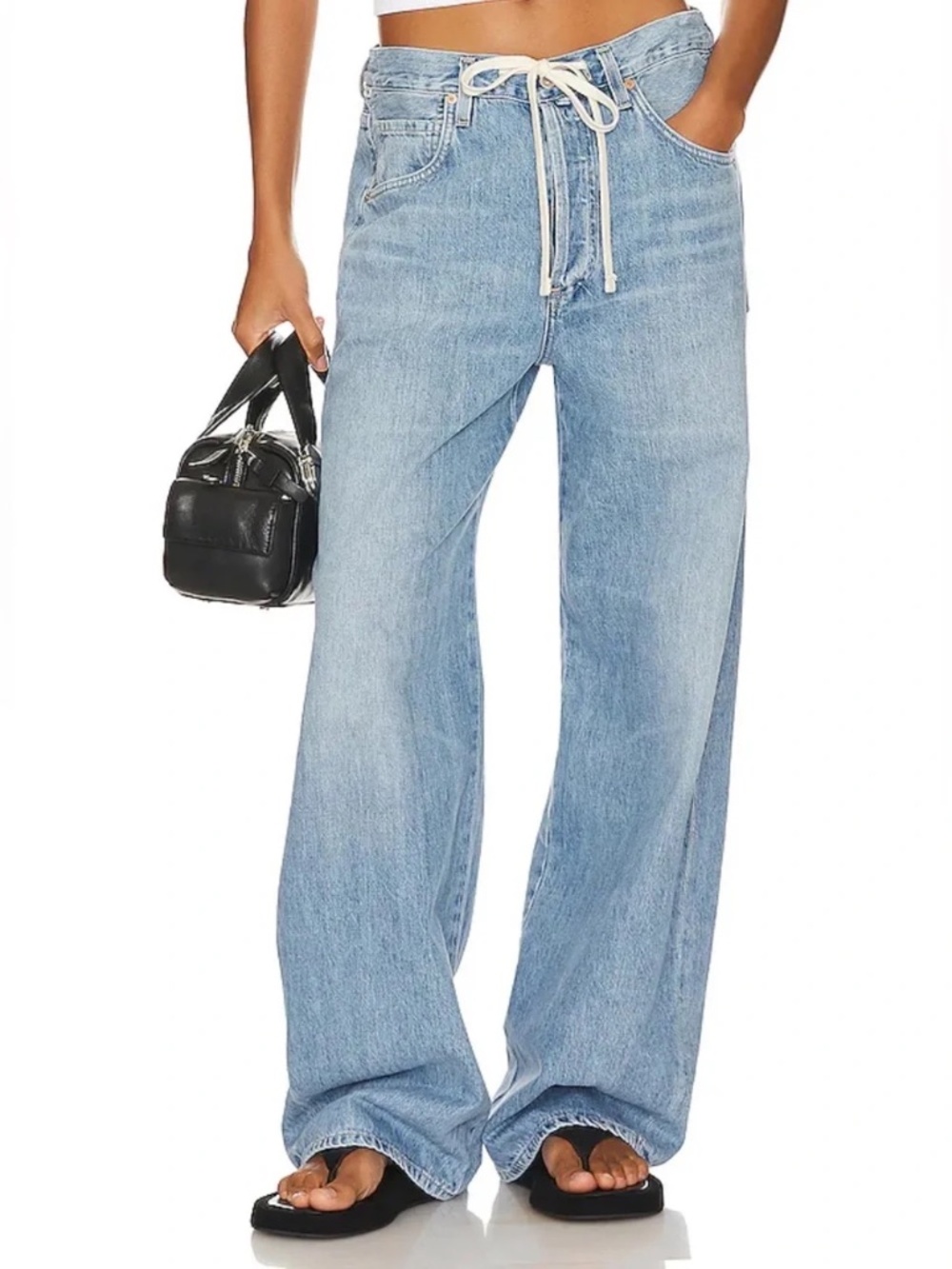 Citizens of Humanity Brynn Drawstring Trouser Jeans - Size 31